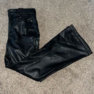 American Eagle Leather Pants